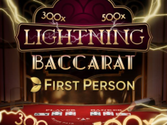 First Person Lightning Baccarat