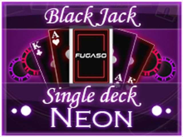 Neon Blackjack One Deck
