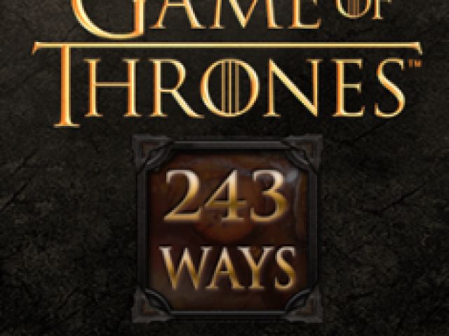 Game Of Thrones 243 Ways