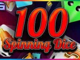 100 Spinning Dice