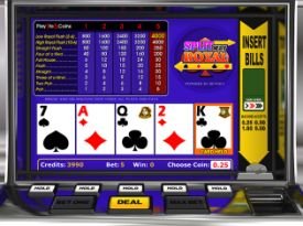 Split Way Royal Video Poker